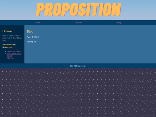 blog screenshot