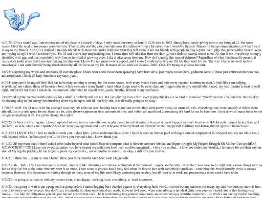 journal screenshot