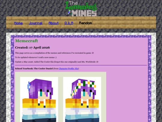 random/memecraft screenshot