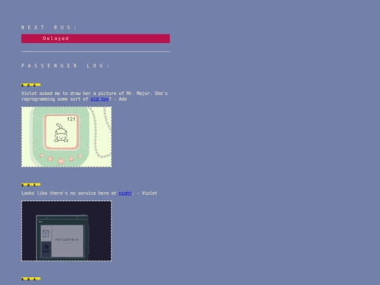log screenshot