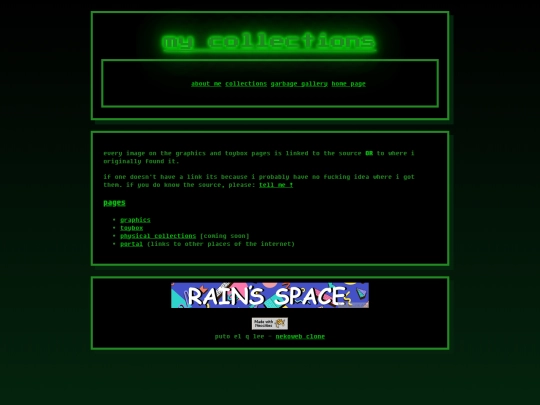 collections screenshot