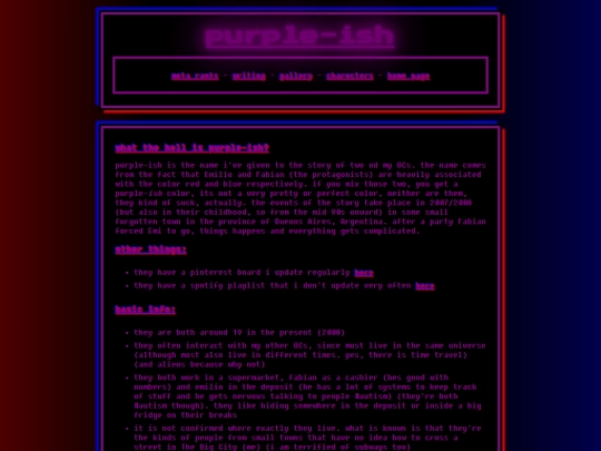 garbage-gallery/purple-ish screenshot