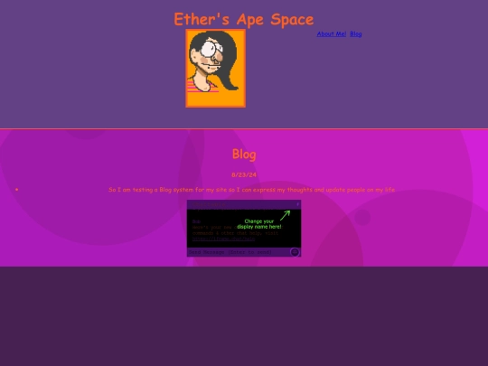 blog screenshot