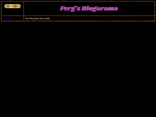 blog screenshot