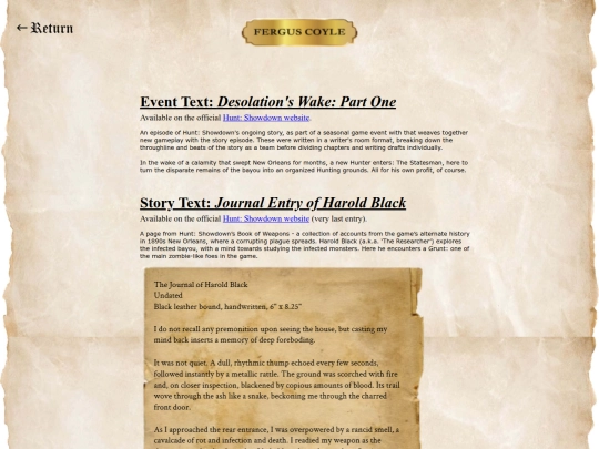 hunt-samples screenshot