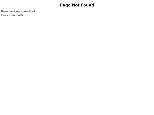 not_found screenshot