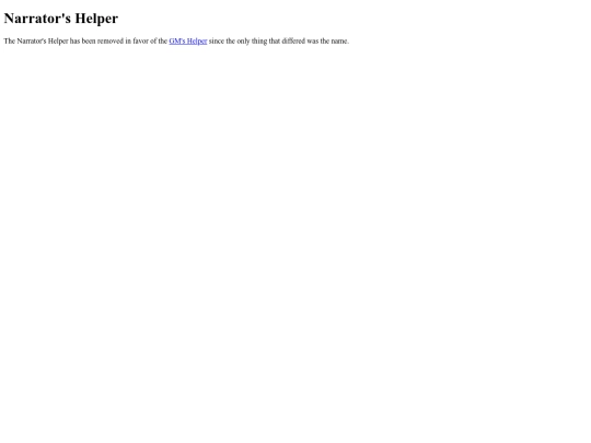 narratorsHelper screenshot