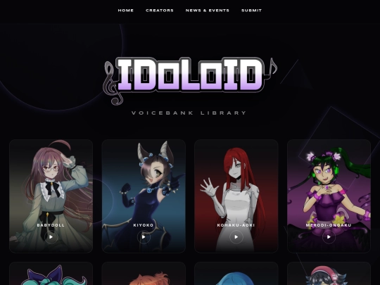 voicebanklibrary screenshot