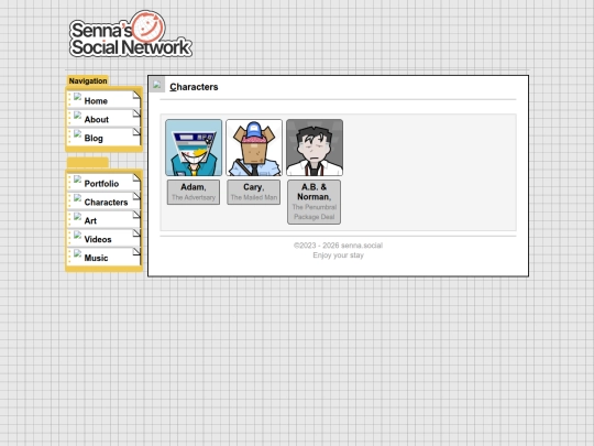 characters screenshot