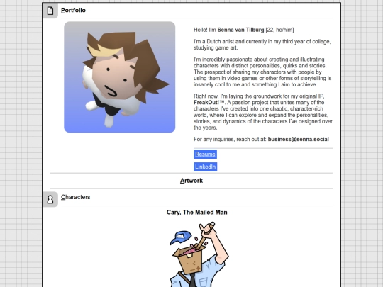 portfolio screenshot