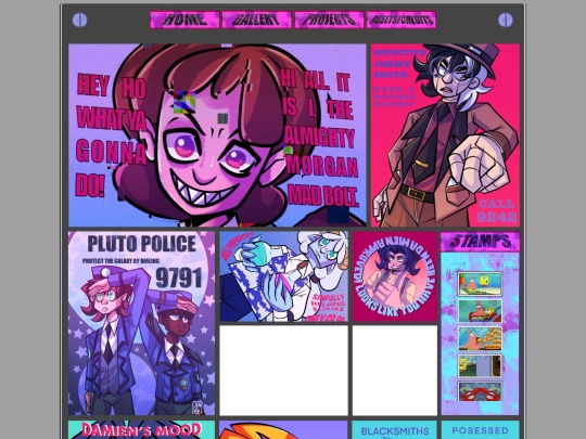 Homepage screenshot