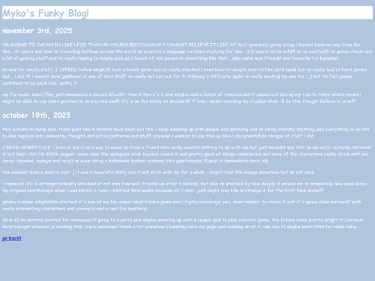 blog screenshot