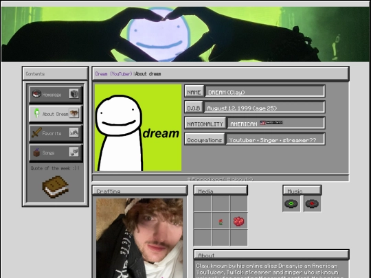 aboutpage screenshot