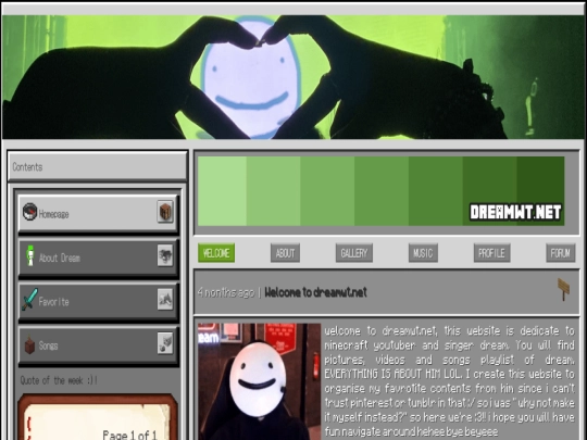 index screenshot