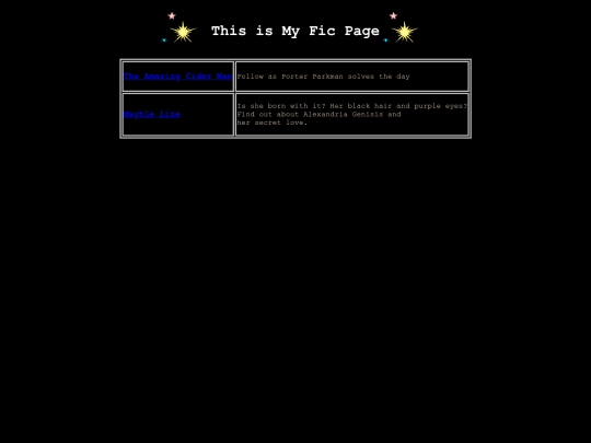 fanfic screenshot