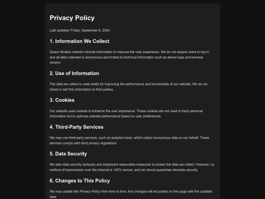 privacy-policy screenshot