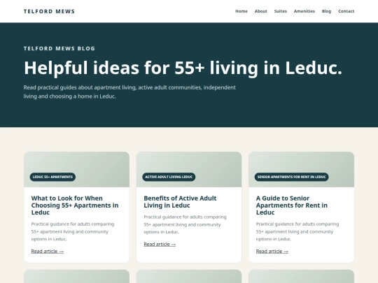 blog screenshot