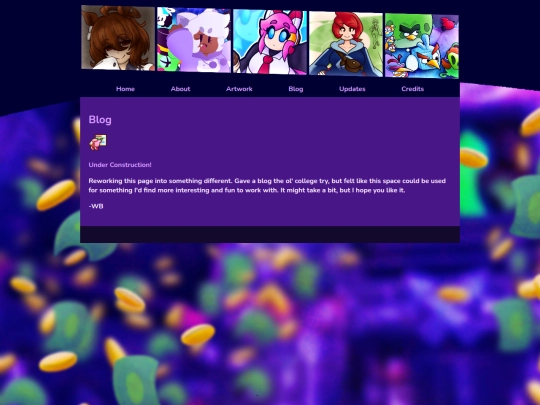 blog screenshot