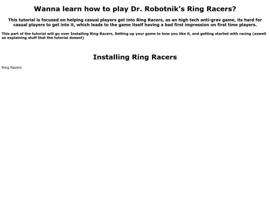 guides/RingRacersTutorialPart1 screenshot