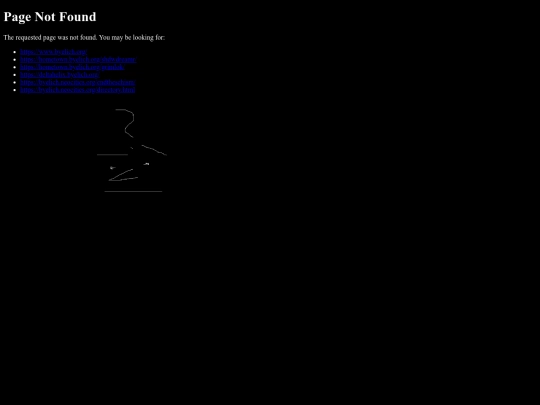 not_found screenshot