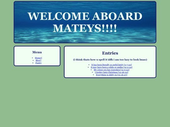 blog screenshot