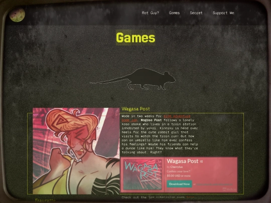 games screenshot
