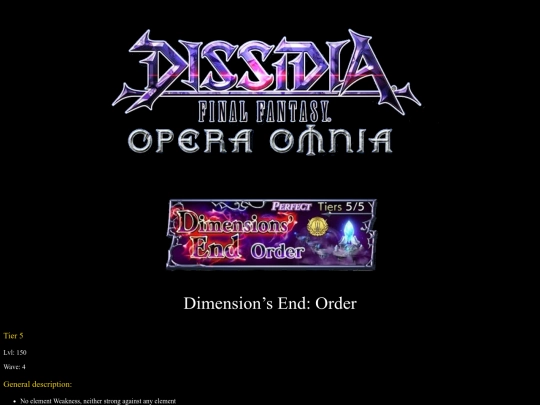 dimension's_end_order_tier5 screenshot