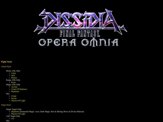 fightStyle screenshot