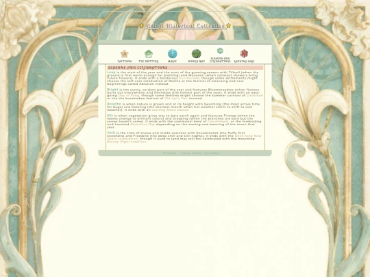 Wayworn/seasonsandcelebrations screenshot