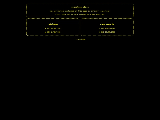 alice screenshot