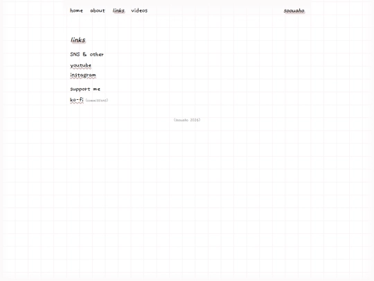 links screenshot