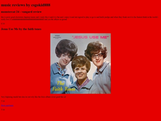 musicreviews screenshot