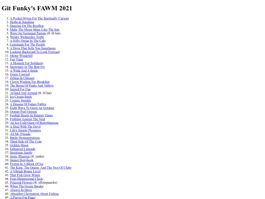 fawm2021 screenshot