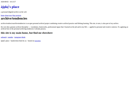 projects screenshot