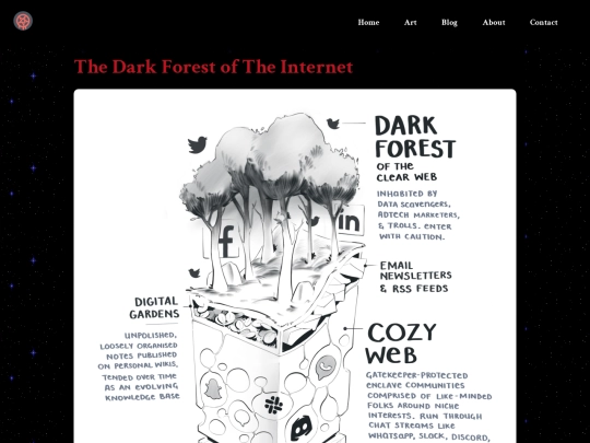 pages/blog/6-dark-forest-internet screenshot