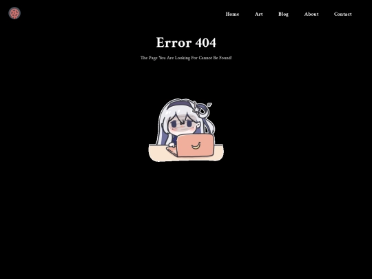 pages/error screenshot