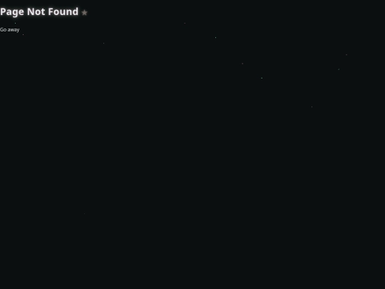 not_found screenshot