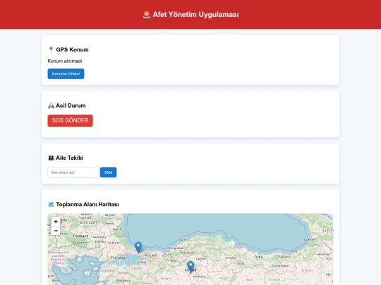 afetyonetimapp screenshot