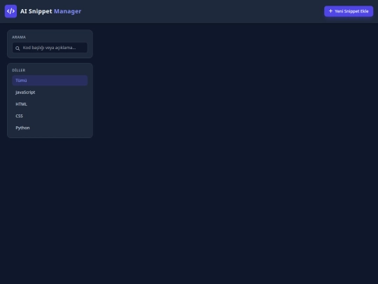 aisnippetmanager screenshot