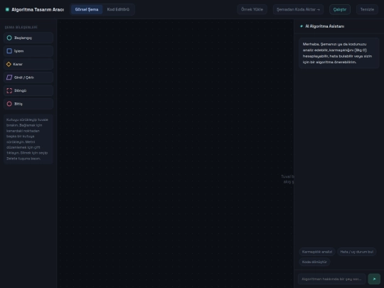 algoritmatasarimaraci screenshot
