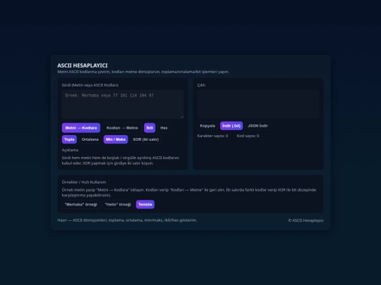 ascii screenshot
