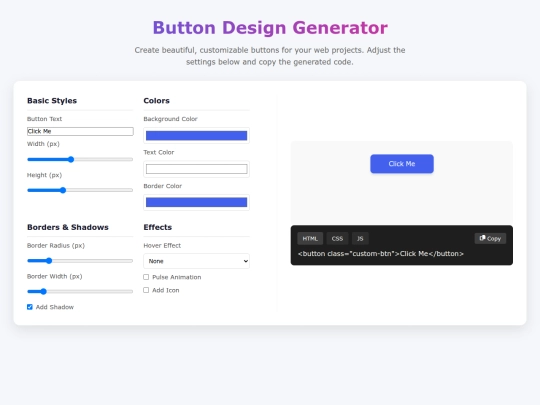 buttondesigngenerator screenshot