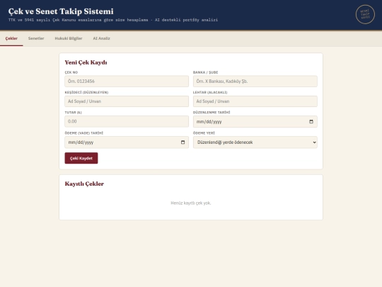 ceksenettakip screenshot