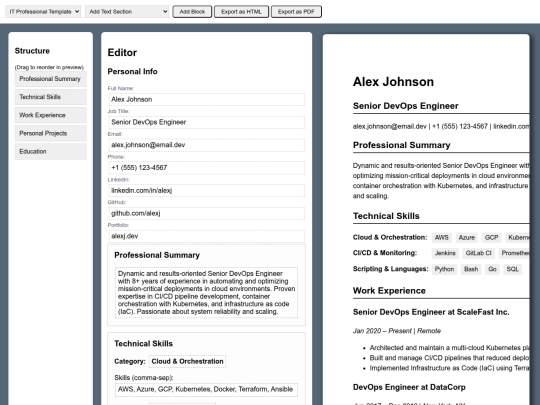 cvvisualbuilder screenshot
