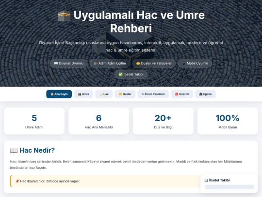 diyanetuyumluhacumre screenshot