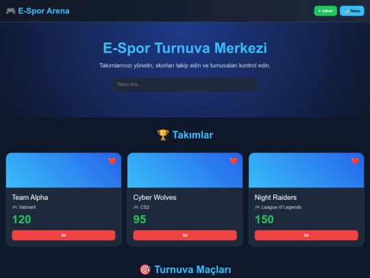 esporarena screenshot