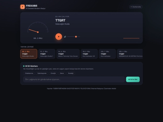 frekansradyo screenshot