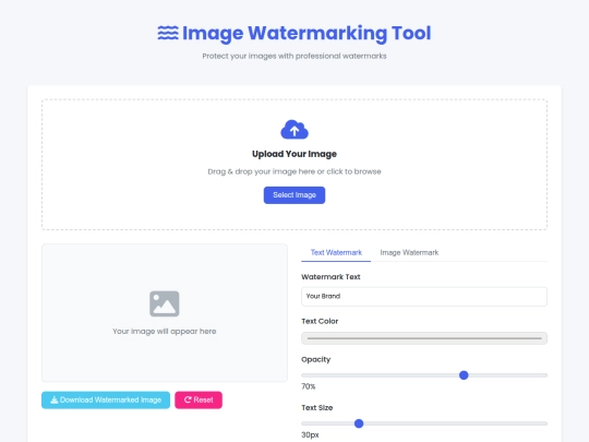 imagewatermarkingtool screenshot