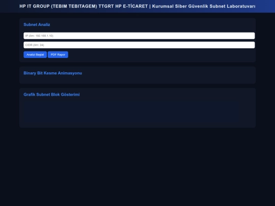 institutionalcybersecuritysubnetlab screenshot