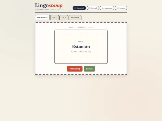 lingostamp screenshot
